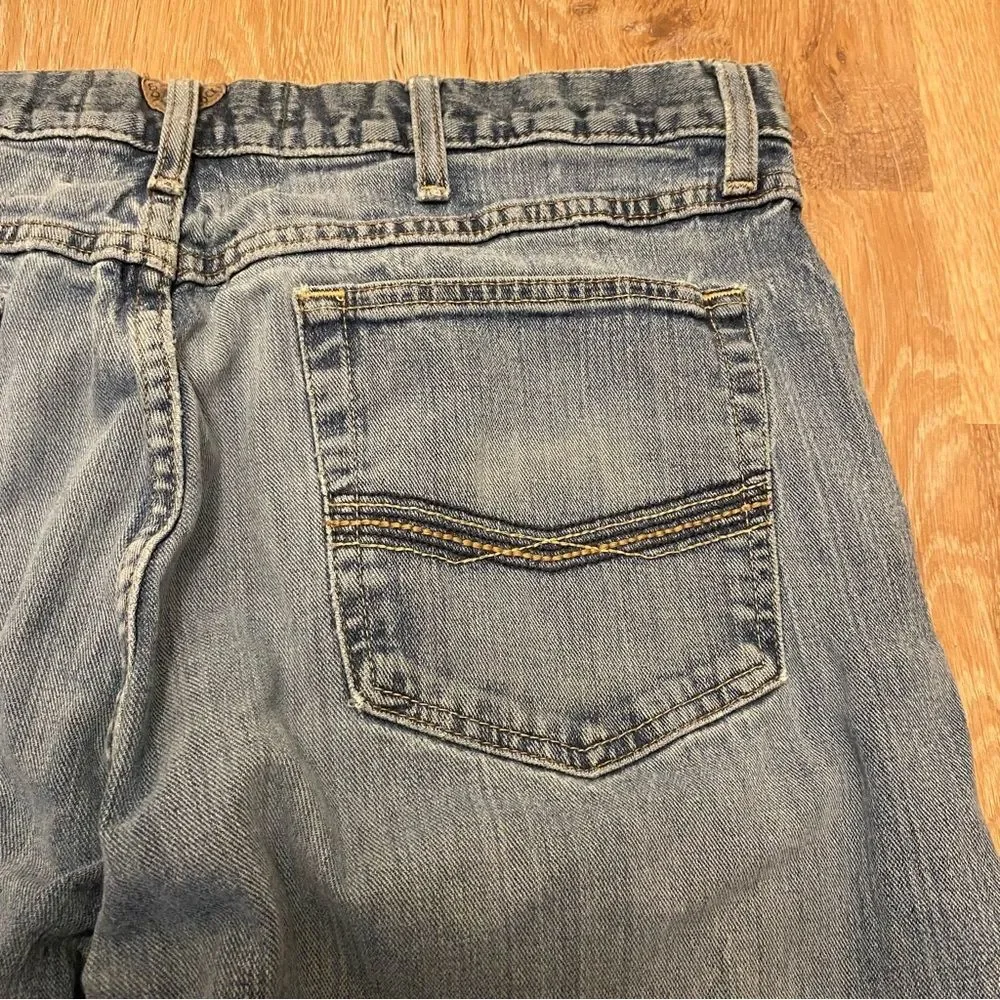 Ariat M4 Low Rise Boot Cut Denim Jeans Size 40x32 Cowboy Western Workwear